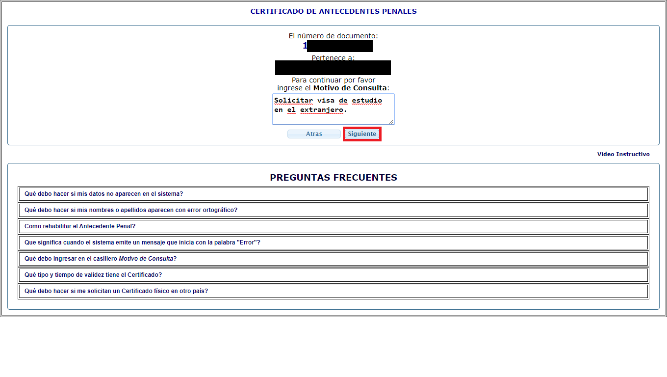 Certificado De Antecedentes Penales 15