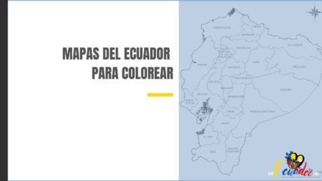 Mapas Del Ecuador Para Colorear Gratis